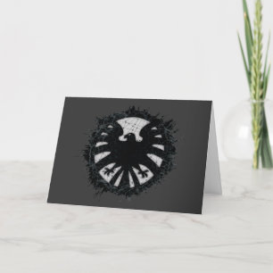 S.H.I.E.L.D. Global Network Grunge Badge Card