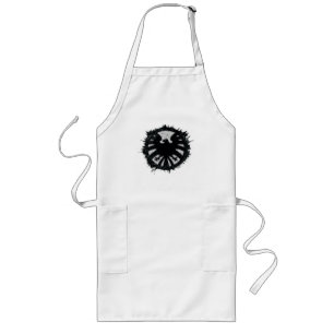 S.H.I.E.L.D. Global Network Grunge Badge Long Apron
