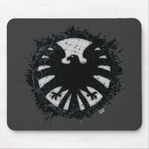 S.H.I.E.L.D. Global Network Grunge Badge Mouse Pad