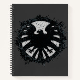 S.H.I.E.L.D. Global Network Grunge Badge Notebook