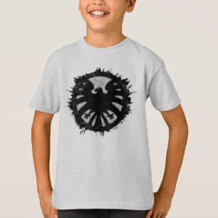S.H.I.E.L.D. Global Network Grunge Badge T-Shirt