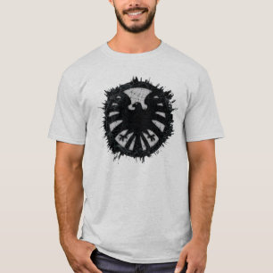 S.H.I.E.L.D. Global Network Grunge Badge T-Shirt
