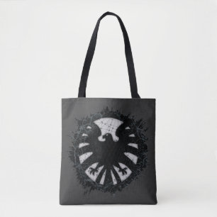 S.H.I.E.L.D. Global Network Grunge Badge Tote Bag