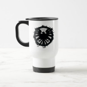 S.H.I.E.L.D. Global Network Grunge Badge Travel Mug