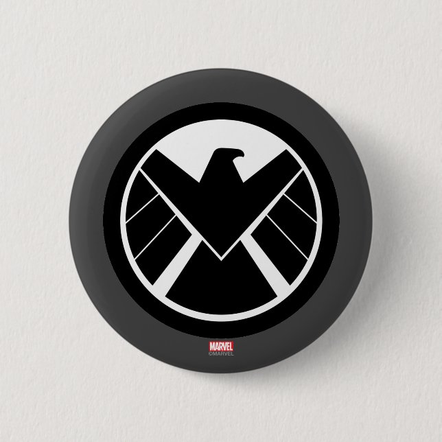 S.H.I.E.L.D Icon 2 Inch Round Button (Front)