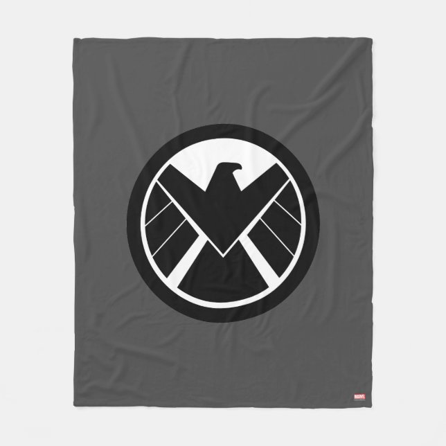 S.H.I.E.L.D Icon Fleece Blanket (Front)