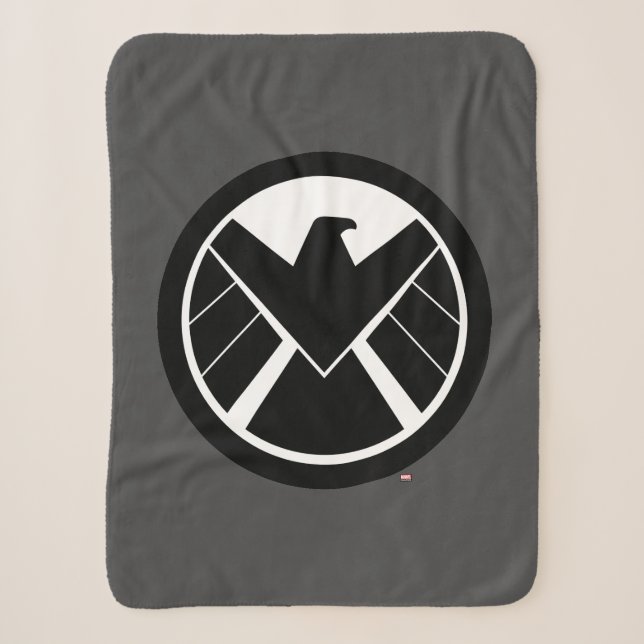 S.H.I.E.L.D Icon Sherpa Blanket (Front)