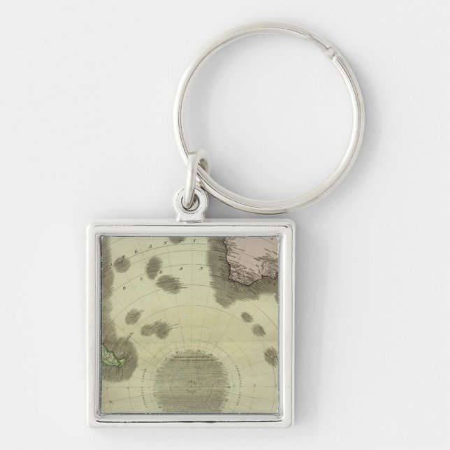 S Hemisphere Keychain (Front)