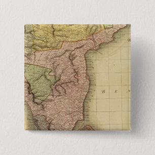 S Hindostan 2 Inch Square Button