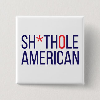 S-Hole American 2 Inch Square Button