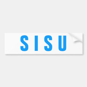 S I S U Bumper Sticker
