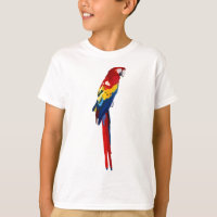 S is for Scarlet Macaw