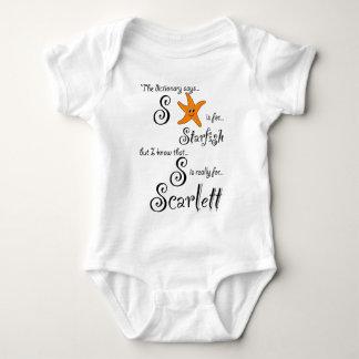 S is for Scarlett Starfish Tee