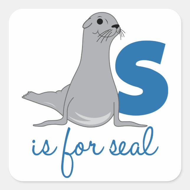 S Is For Seal (Front)