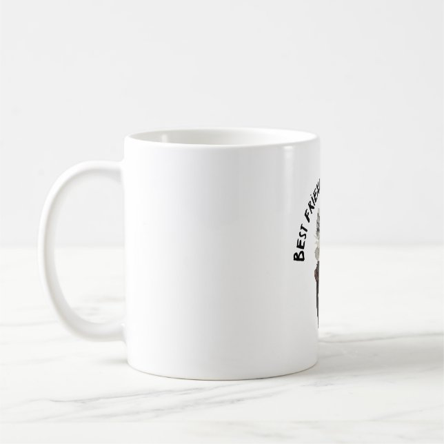 S is for Skunk Coffee Mug (Left)