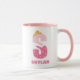 S is for Sleeping Beauty   Add Your Name Mug