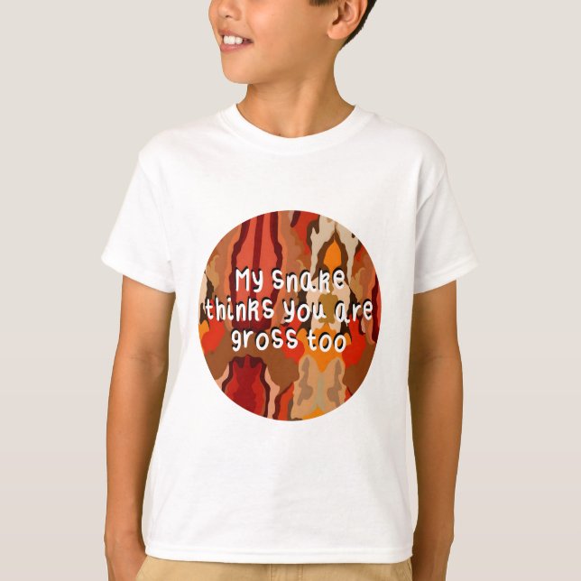 S is for Snake T-Shirt (Front)