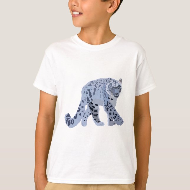 S is for Snow Leopard T-Shirt (Front)