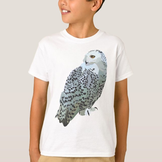 S is for Snowy Owl T-Shirt (Front)