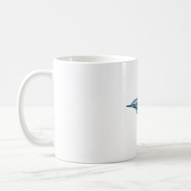 S is for Spinner Dolphin Coffee Mug (Left)
