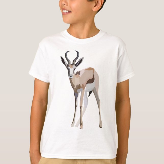 S is for Springbok T-Shirt (Front)