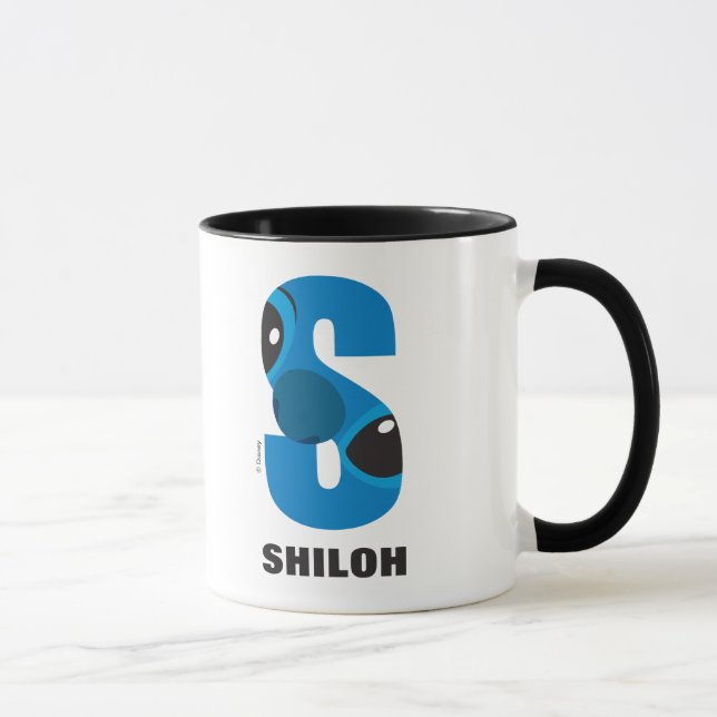 S is for Stitch | Add Your Name Mug (Right)