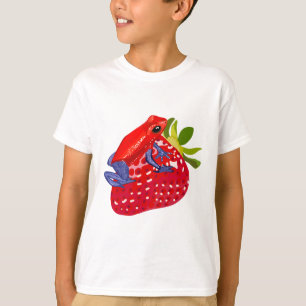 S is for Strawberry Poison Dart Frog T-Shirt