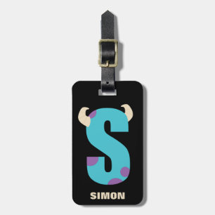 S is for Sulley   Add Your Name Luggage Tag