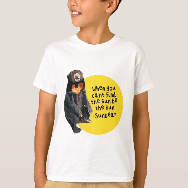 S is for Sun Bear T-Shirt (Front)