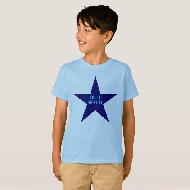 S Is For Superstar T-Shirt (Front Full)
