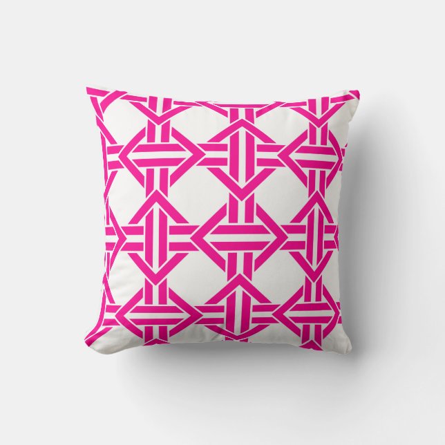 S.K. Knots Landing Throw Pillow (Front)