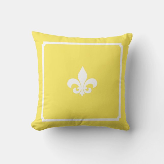 S.K. Paris Le Fleur Throw Pillow (Front)