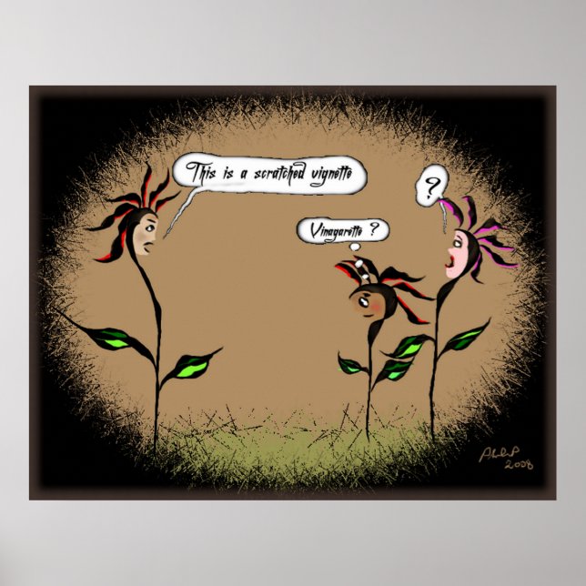 (S)lightly dyslexic Poster (Front)