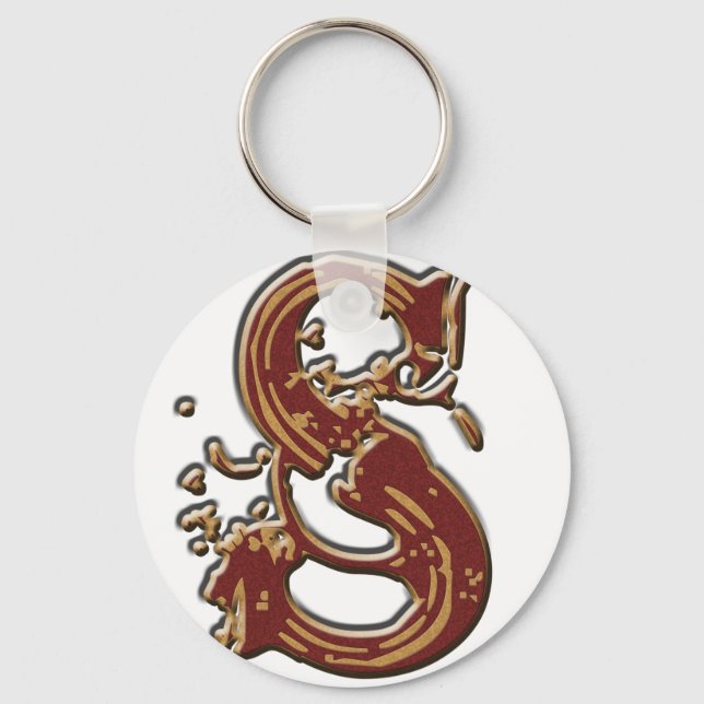 S_logo-final Keychain (Front)