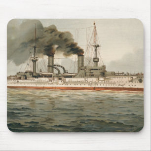 S.M. Grosse Kreuzer 'Furst Bismarck' (H.M. Great C Mouse Pad