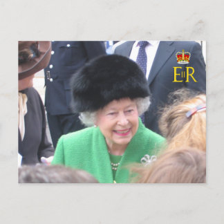 S.M. la carte postale de jubilé de diamant de la