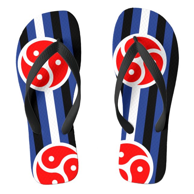 S / M Pride Flip Flops (Footbed)