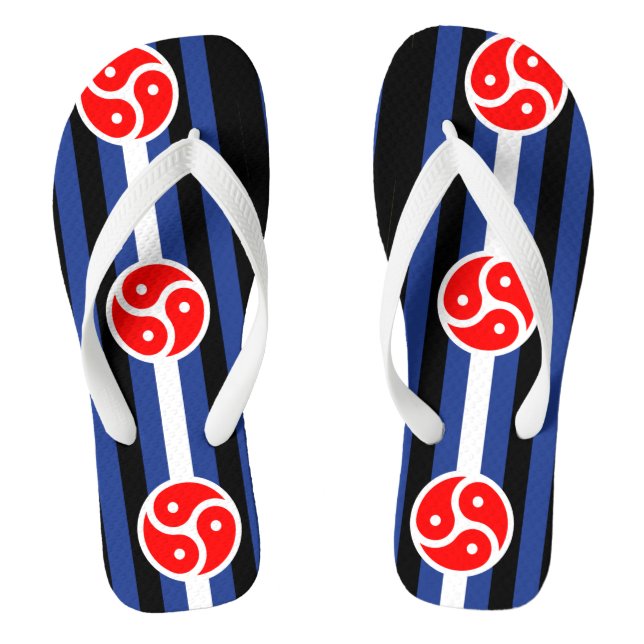 S / M Pride Flip Flops (Footbed)