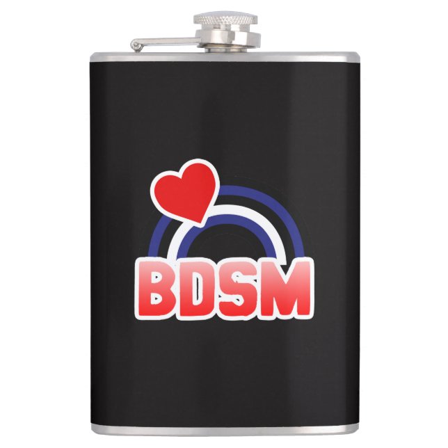 S / M Pride Hip Flask (Front)