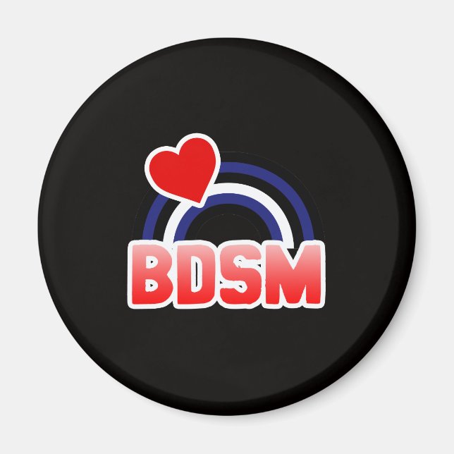 S / M Pride Magnet (Front)