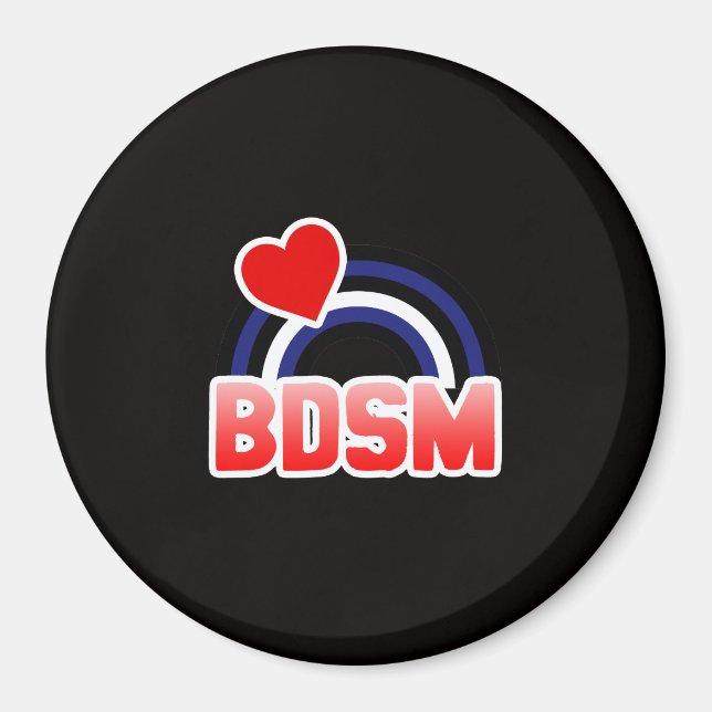 S / M Pride Magnet (Front)