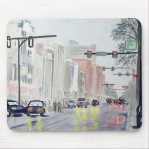 S Main St, Ann Arbor Michigan Mouse Pad