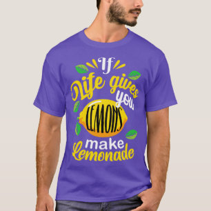 s Make Lemonade Funny Lemon Vibes T-Shirt