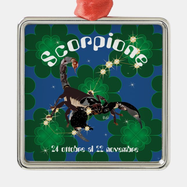 S METAL ORNAMENT (Front)