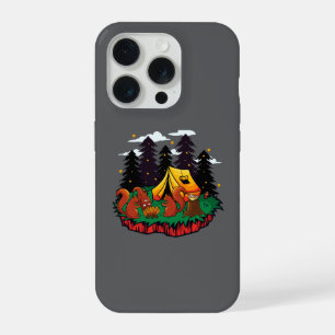 S’more Fun With This Camping Squirrel iPhone 15 Pro Case