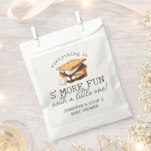 S’mores Fall Bonfire Outdoor Baby Shower Favour Bag