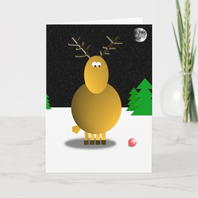 s Nose Holiday Card (Front)