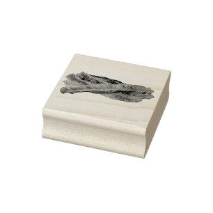 s of Bacon Rubber Stamp