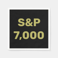 S&P 7,000 Level Stock Market Index Celebration