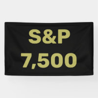 S&P 7,500 Level Stock Market Index Celebration